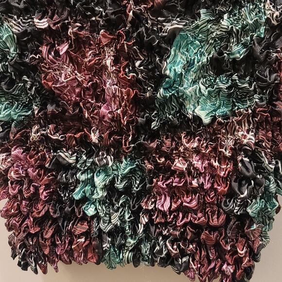 Y2K Popcorn Shirt Purple and Green - Picture 3 of 7